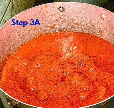 Blended Mixture for tomato Stew