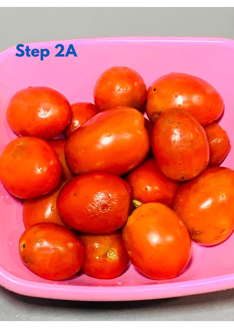 Washed Fresh Tomatoes for making No -Oil Nigerian Stew