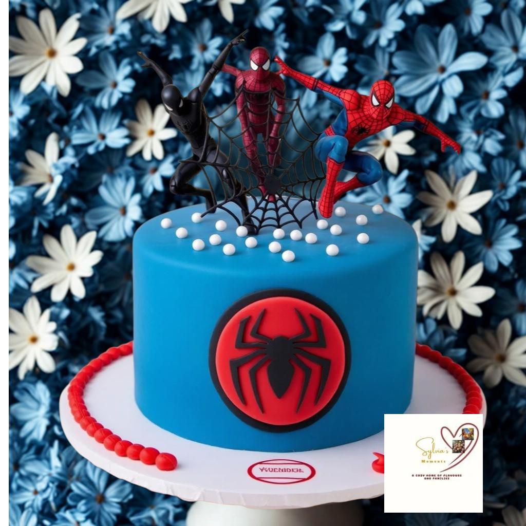 1ST Birthday cakes for boys and girls: One tier Spiderman cakes for boys