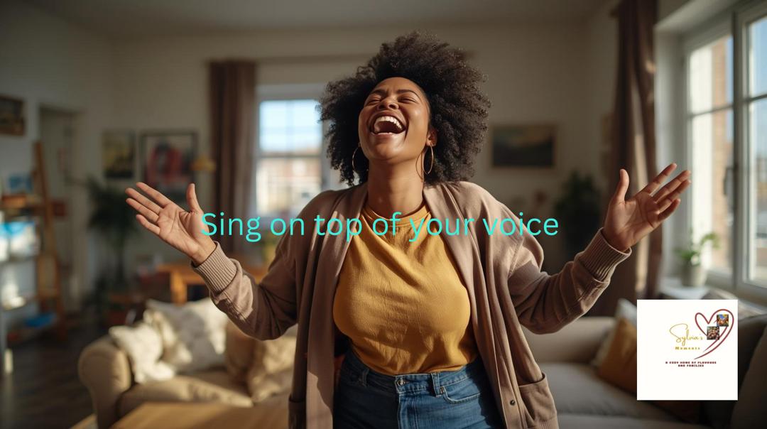 Sing your favorite song on top of your voice