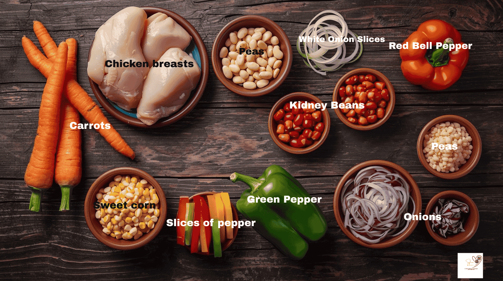 Various Nigerian Rice Recipes For Different Occasions : Array of ingredients for chicken curry sauce