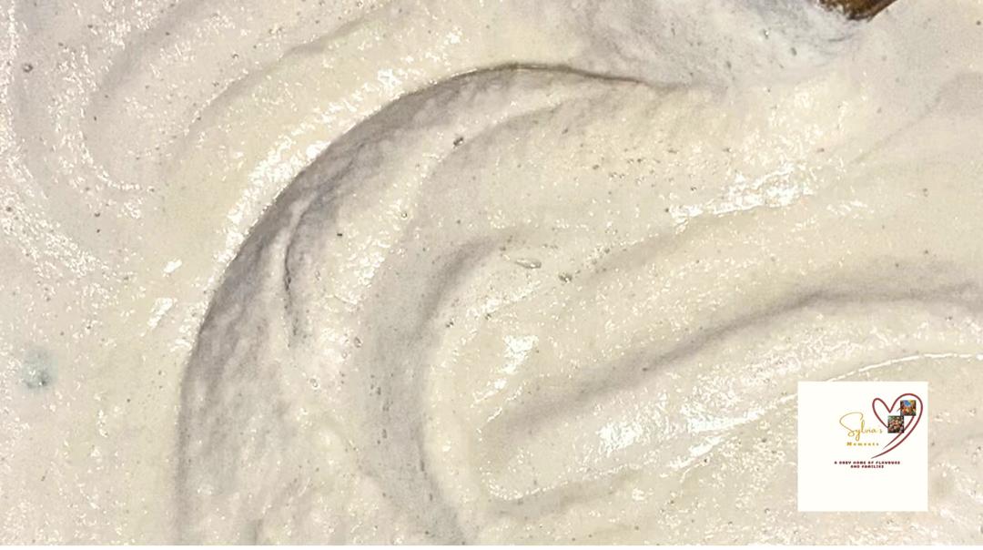 Blended beans for Nigerian moi moi Recipe
