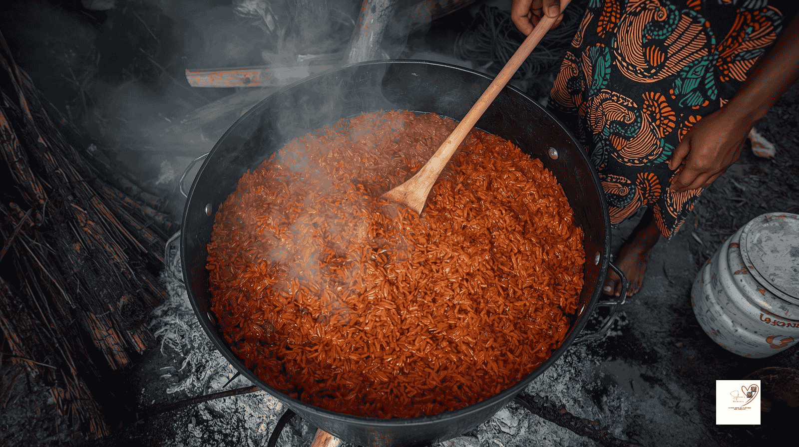 Cooking Nigerian Jollof