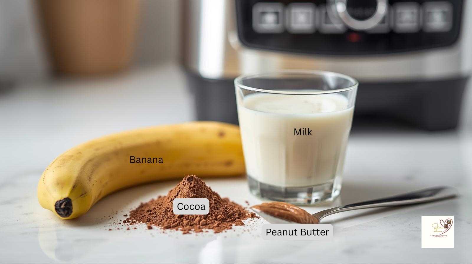 Ingredients-for-Chocolate-Banana-Energy-Smoothie