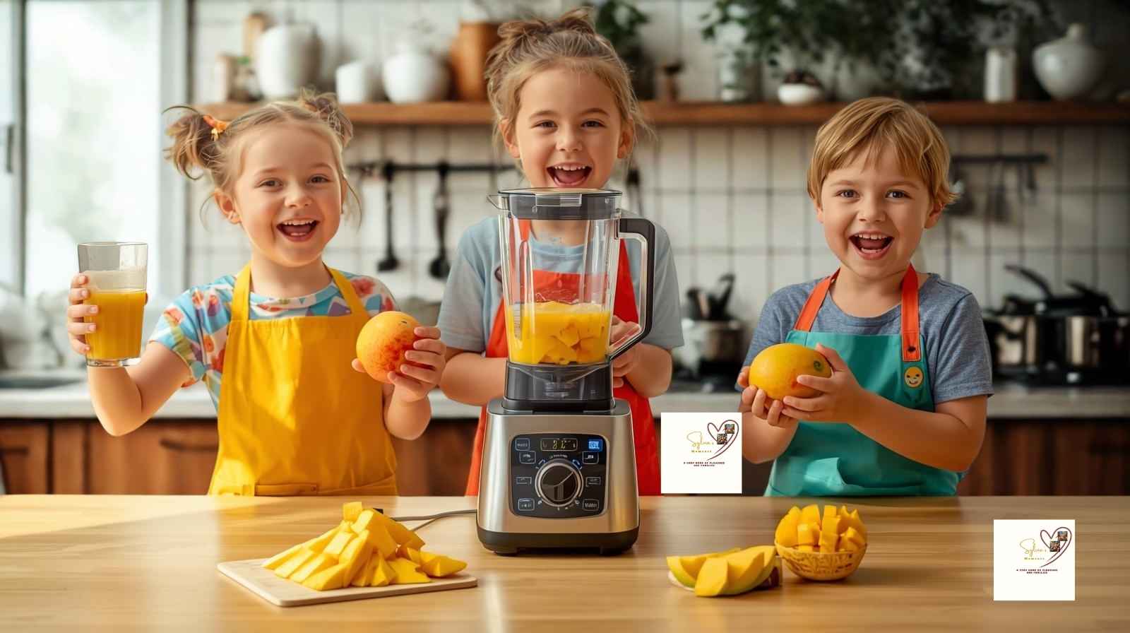 Healthy-Smoothies-Kids-Can-Blend-or-Mix-Tropical-MANGO-PINEAPPLE-TWIST