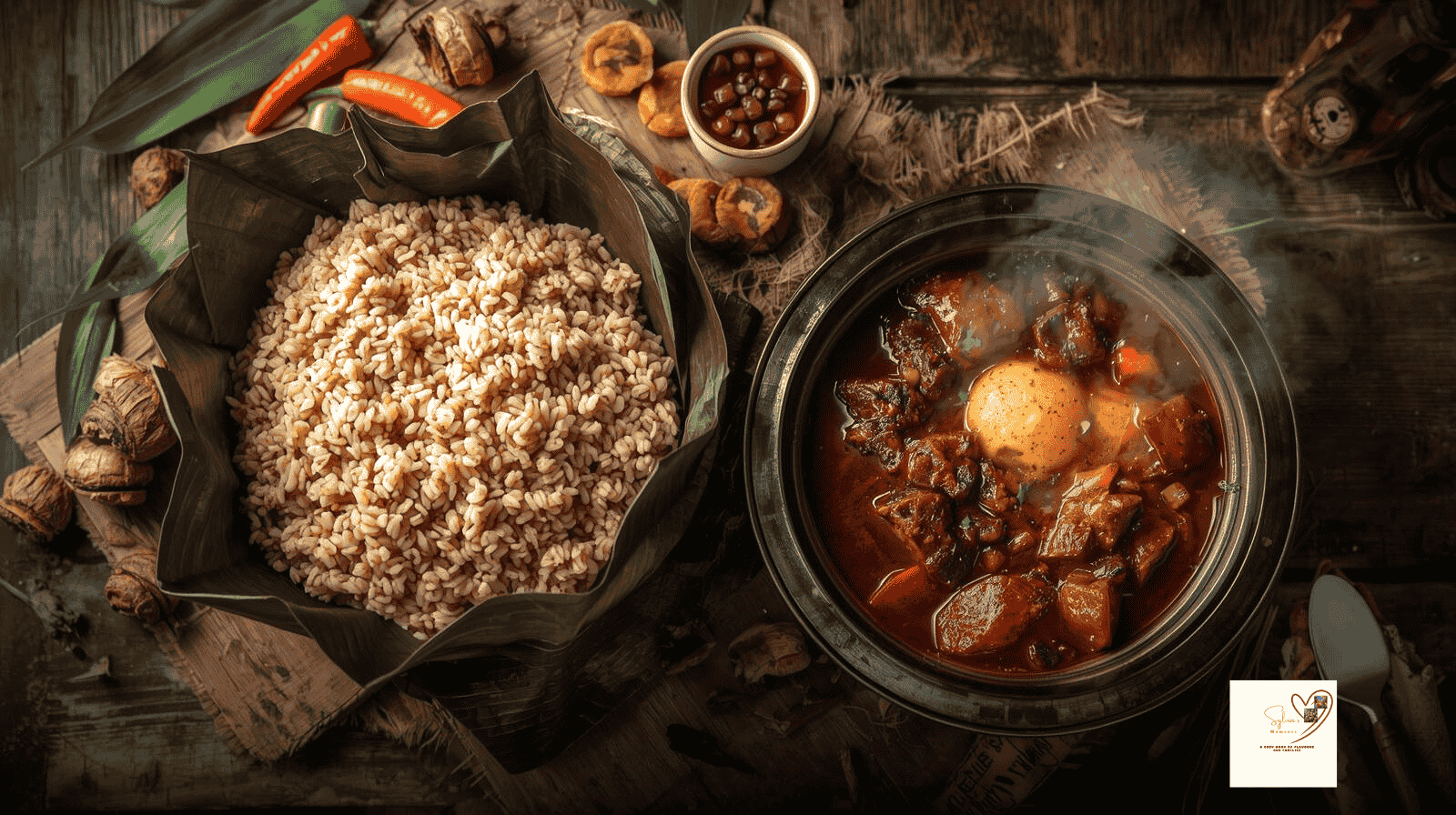 Various Nigerian Rice Recipes For Different Occasions :White Rice and Ayamese Sauce