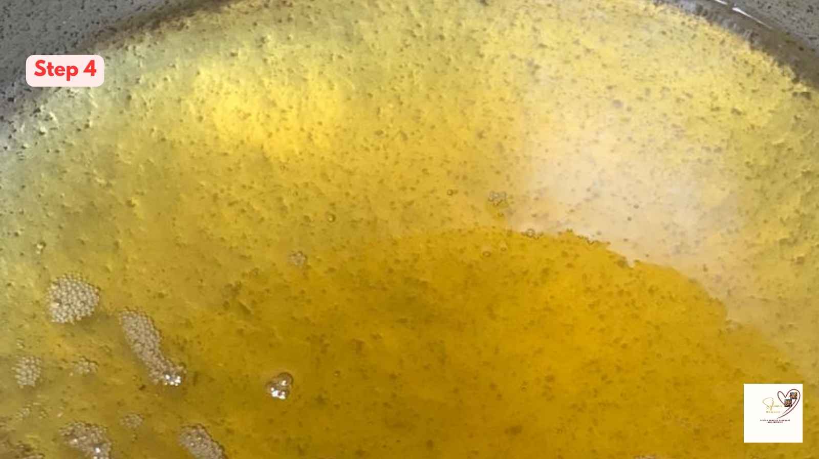 Crispy-Nigerian-Akara-(Bean Cake) Recipe-Hot-oil-for-Akara