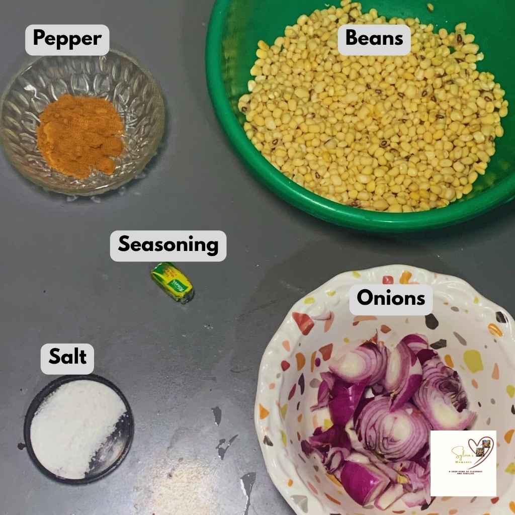 Ingredients-for-Akara-Bean-Cake.