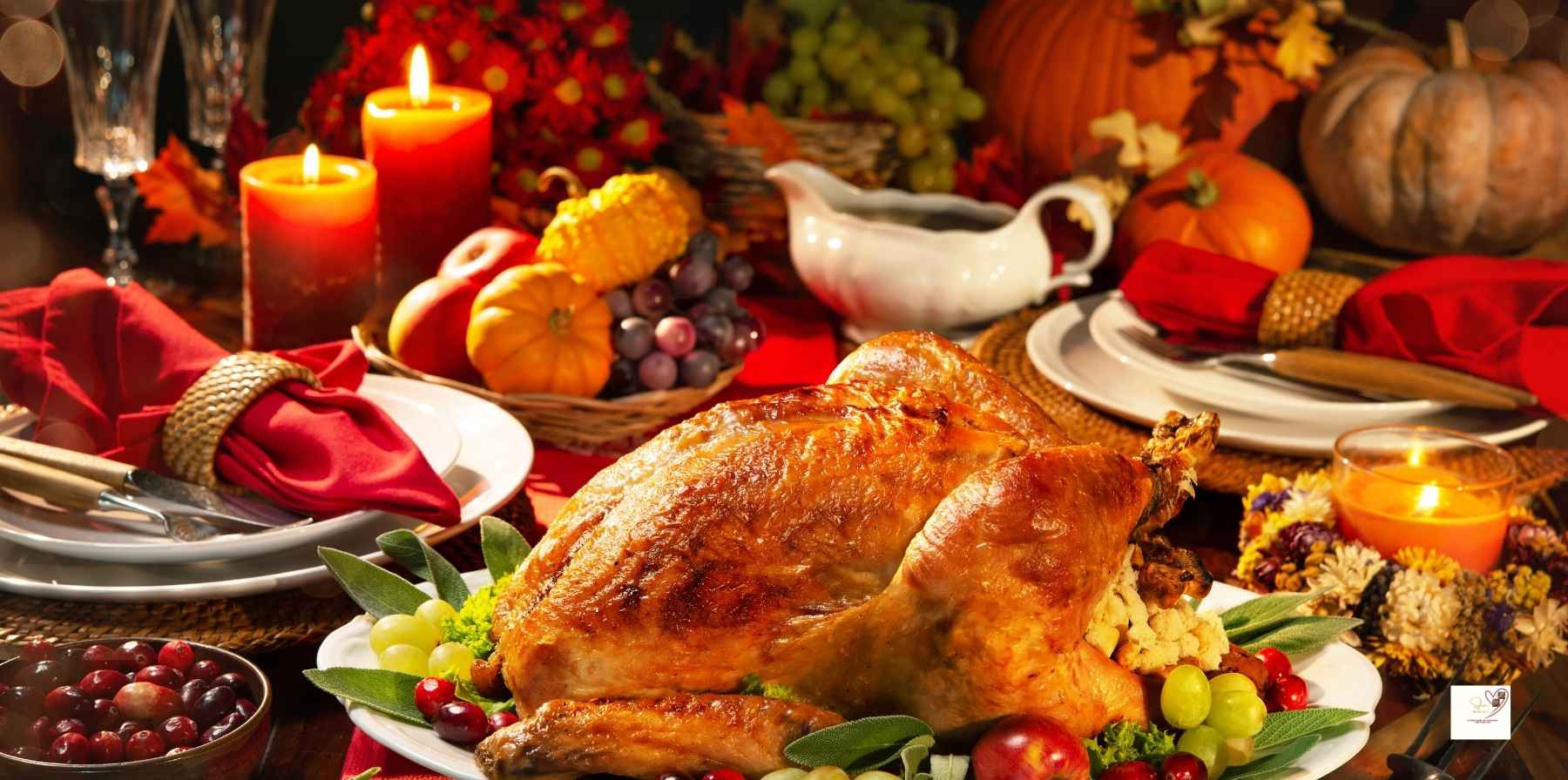 Overcrowding-your-tablethanksgiving-decor-mistakes
