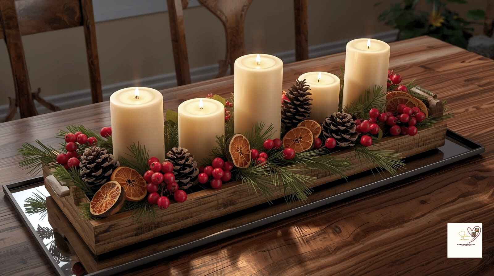DIY-Thanksgiving-Decorations-on-a-Budget-Create-Cozy-Holiday Magic- Realistic-thanksgiving-centre-table.