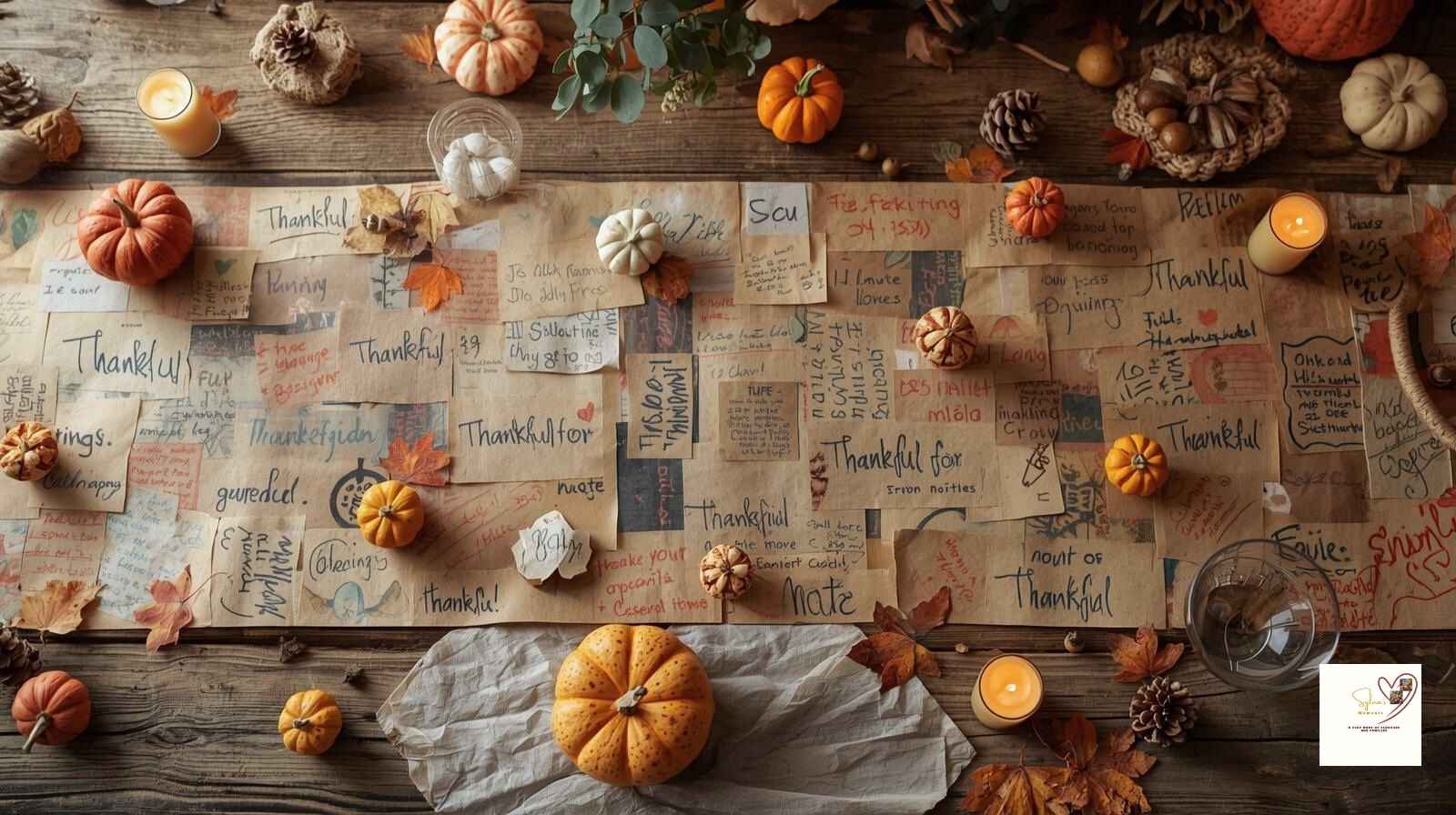 DIY-Thanksgiving-Decorations-on-a-Budget-Create-Cozy-Holiday Magic-Thankful-notes-for-guests