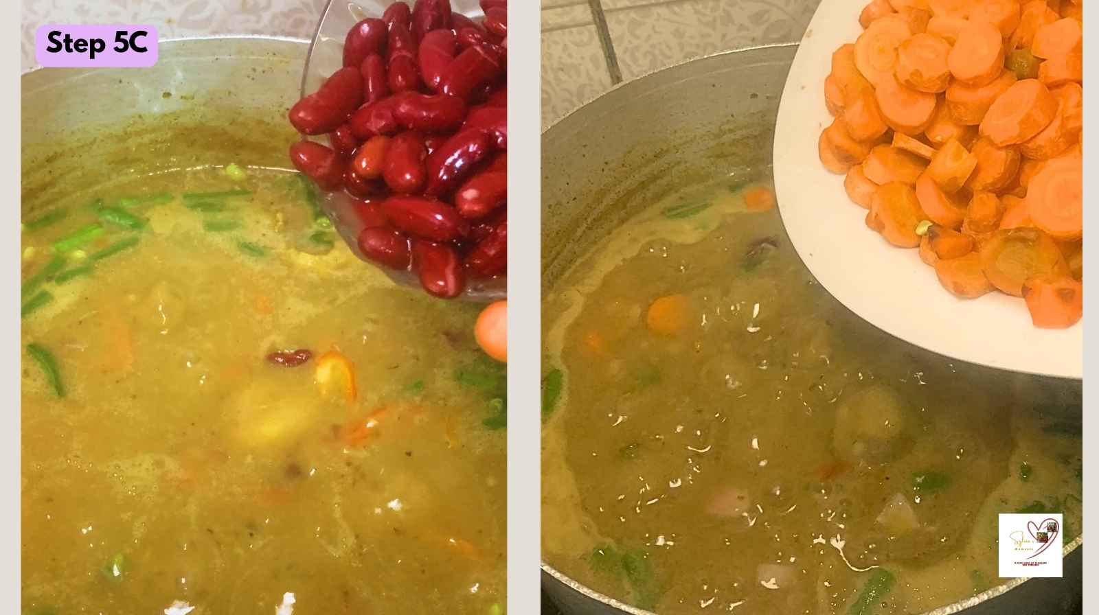 ADDING-CARROTS-AND-KIDNEY-BEANS-TO-EASY-CHICKEN-CURRY-SAUCE