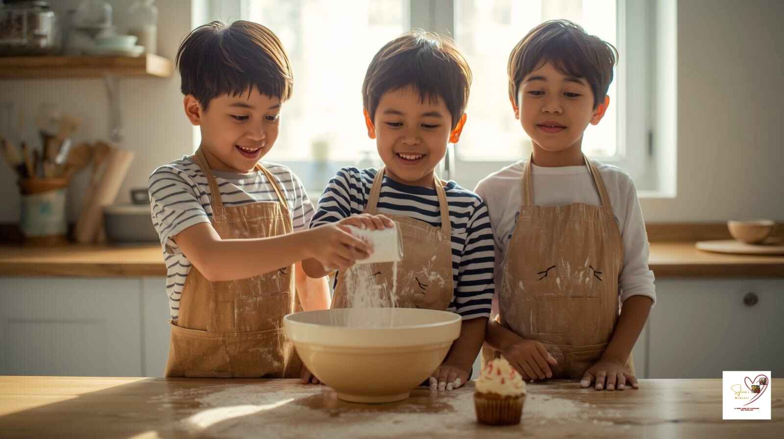 Children-Preparing-Eggless-deserts.
