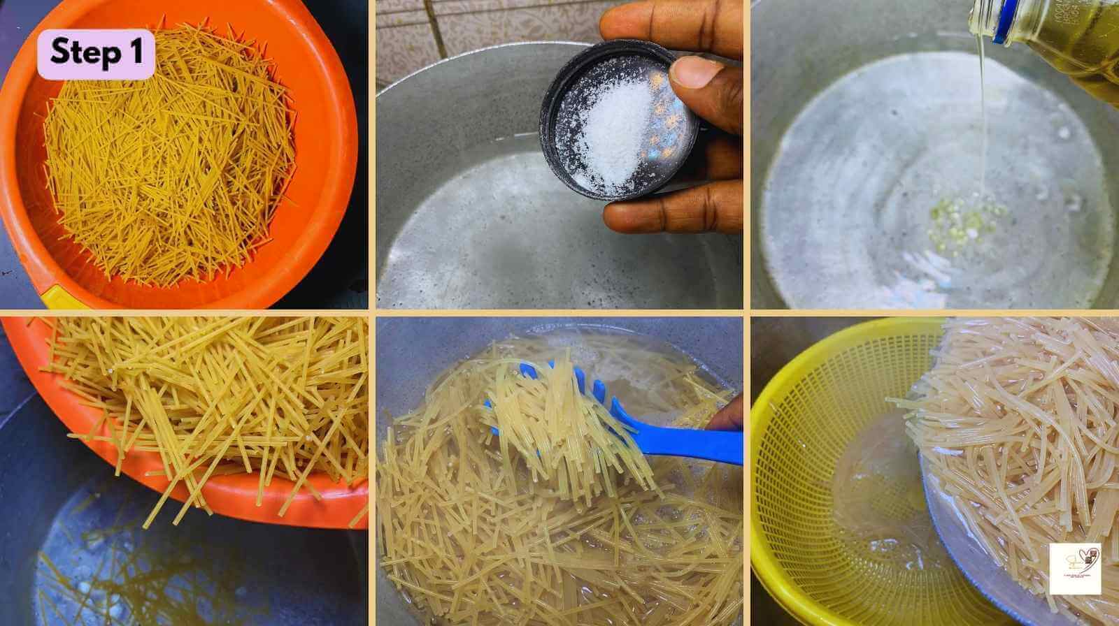 Parboiling-spaghetti-for-making-dinner