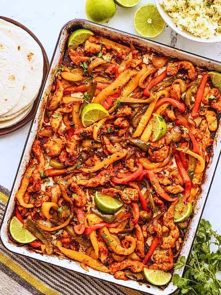 Sheet-Pan-Chicken-Fajitas