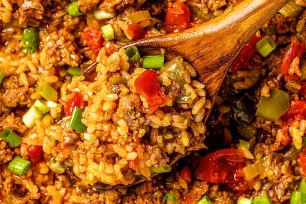 One-Pot-Cajun-Dirty-Rice