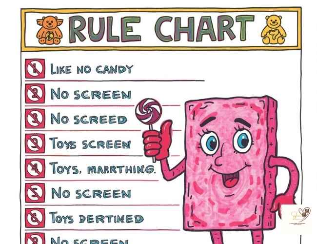 What-to-Do-When-Kids-Don’t-Listen-:-Practical-Tips-for-Parents-RULE-CHART-FOR-KIDS