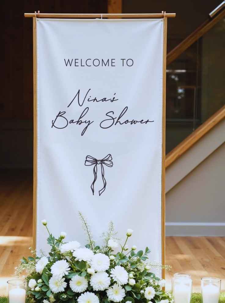 Minimalist-Backdrop-with-Text-31-Creative-Baby-shower-Backdrop-Ideas-(-Gender‑Neutral-&-Stunning-)