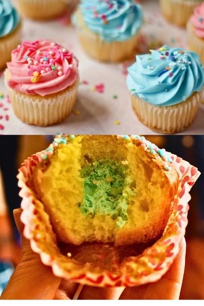 CUPCAKE-GENDER-REVEALL-21-Unique-Gender-Revea- Ideas-For-Your-Baby-Shower