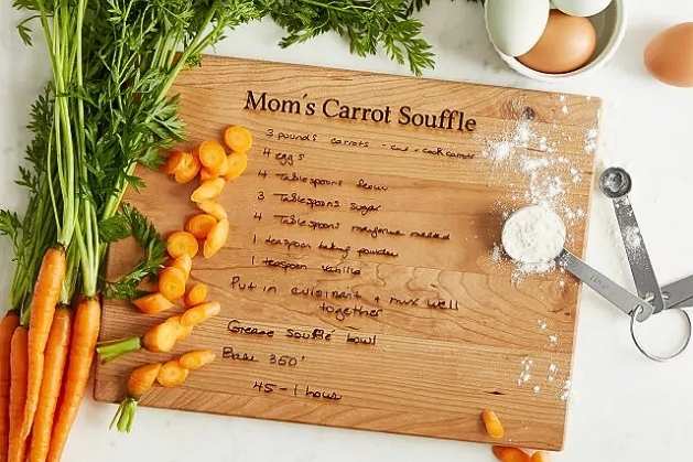 Personalized-Recipe-Cutting-Board