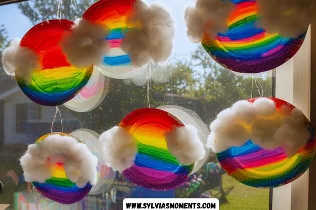 Rainbow-Paper-Plate-Craft-15-Easy-St.-Patrick’s-Day-Crafts