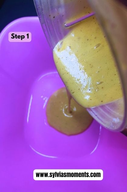 blending-plantains-for-pancakes-spicy-plantain-pancake-recipe