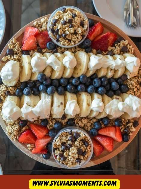 Banana-Split-Inspired-Board-15-Easy-Kid-Friendly-DIY-Snack-Board-Ideas