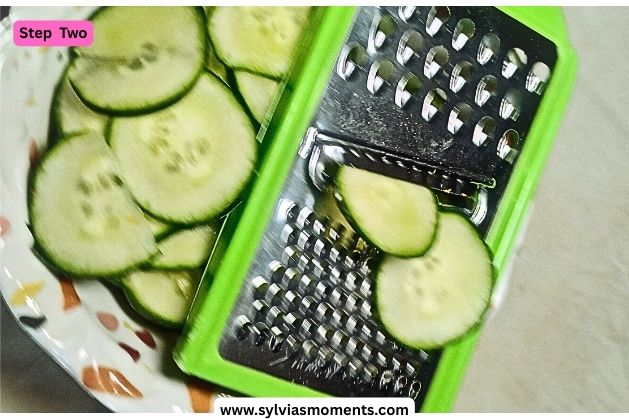 Cucumber-slices