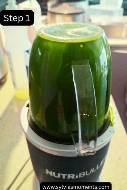 Blending-Spinach