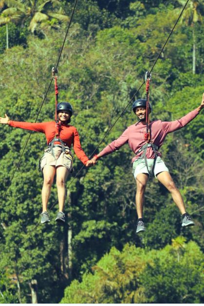 Couple-Ziplining-Experiencer-30-unforgettable-anniversary-experience-gift-ideas