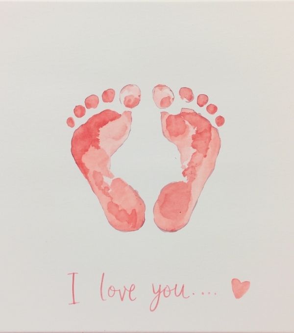 Footprint-Art-15-DIY-Father’s-Day-Gifts-Kids-Can-Make-(Easy-&-Meaningful-Ideas)
