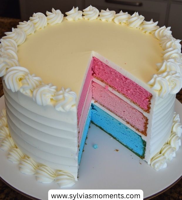 Gender-Reveal-Surprise-Cake