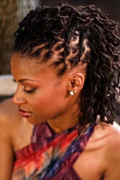 Loose-loc-Half-Up-with-Curls-35-stunning-and-elegant-loc-hairstyles-for-brides