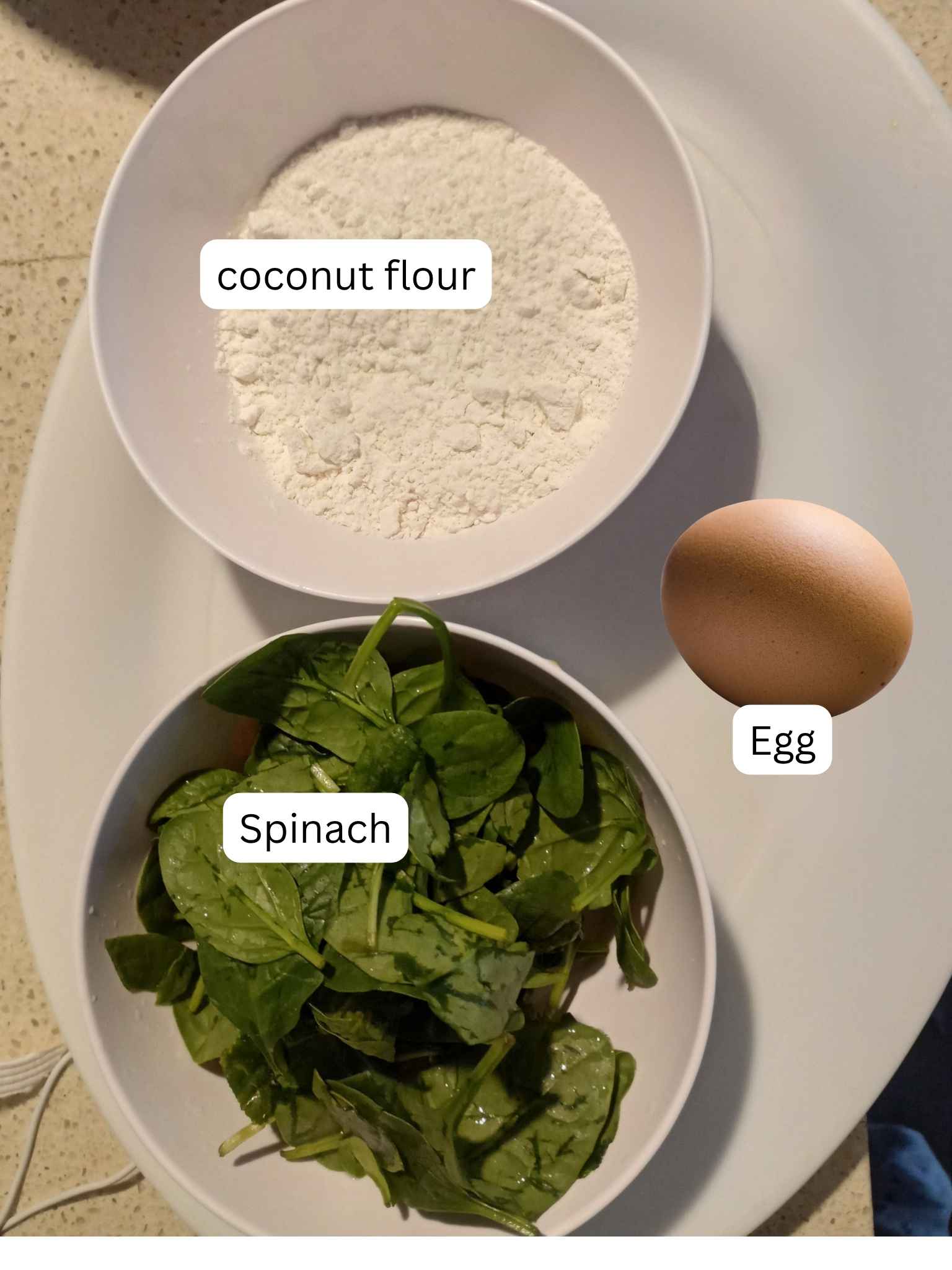 healthy-spinach-tortilla-wrap-ingredients