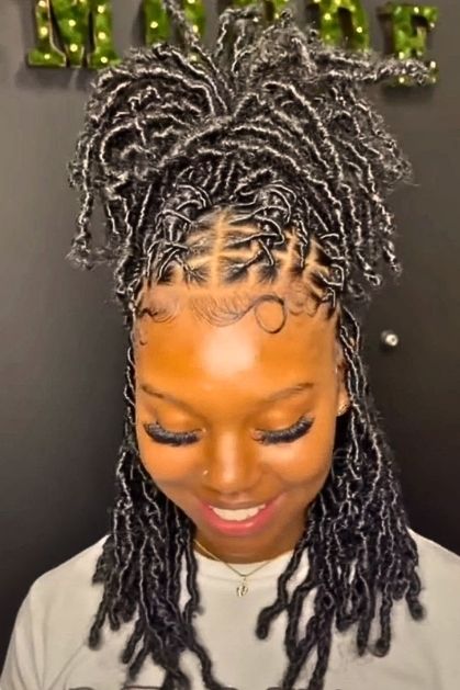 Braided-Half-Up-Loc-Style-35-stunning-and-elegant-loc-hairstyles-for-brides