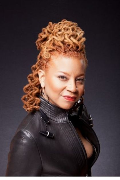 Curled-Loc-Half-Up-Style