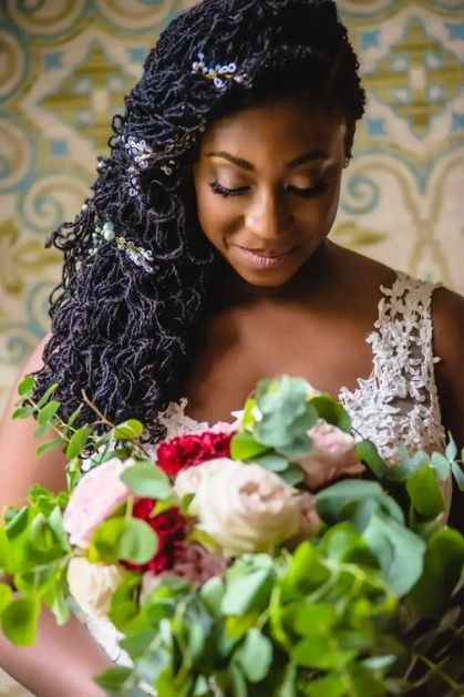Loose-Natural-Locs-35-stunning-and-elegant-loc-hairstyles-for-brides