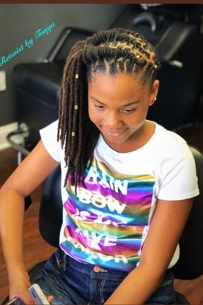 Side-loc-Ponytail