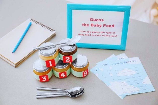 guess-the-baby-food-game-25-Funny-Baby-Shower-Games-for-Adults-That-Guests-Will-Actually-Enjoy